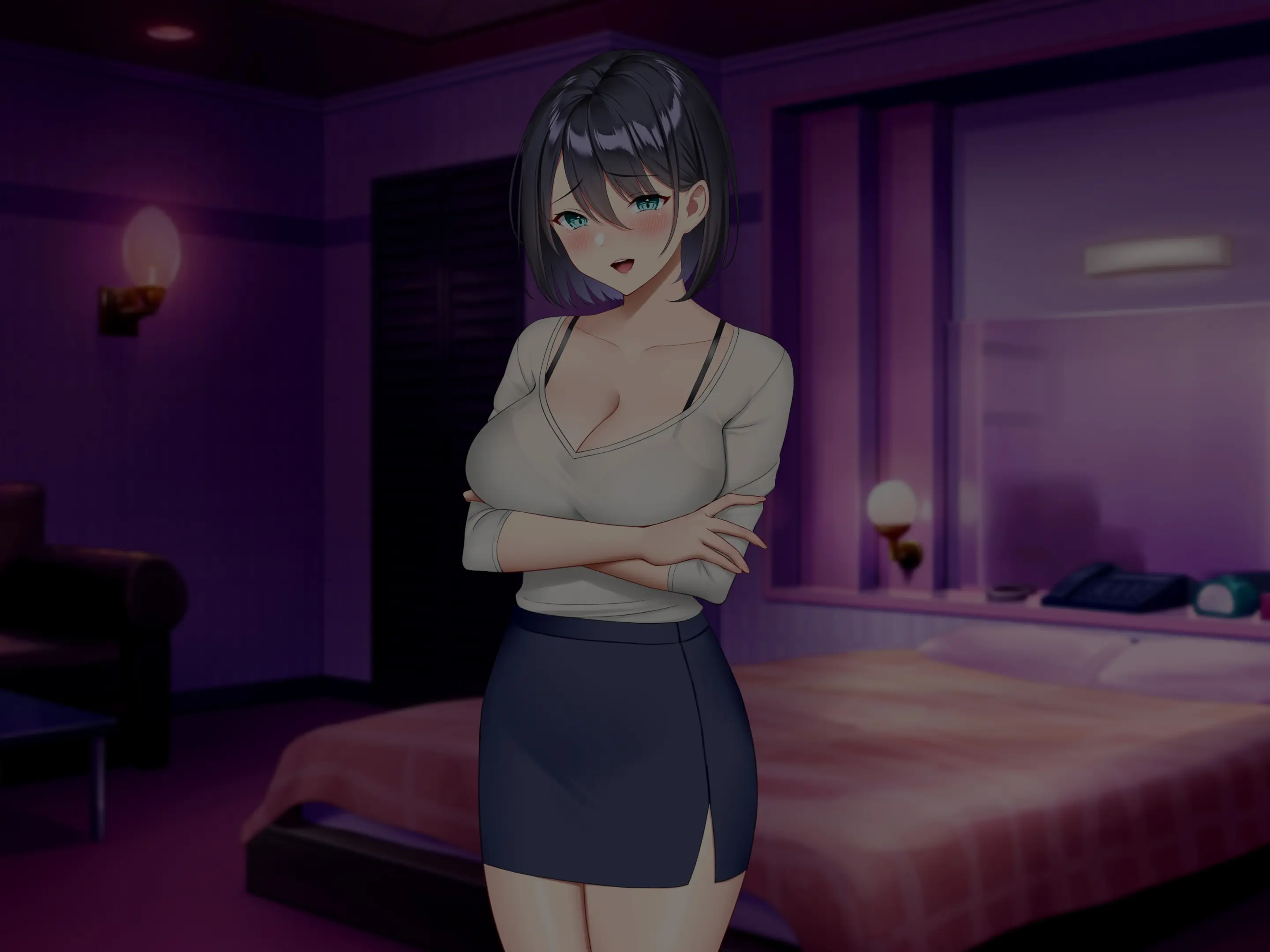 Gyaku Chikan Zuki No Bijin OL O Gyaku Ni Otoshite Hamemakutta Hanashi. | 역치한을 좋아하는 미녀 OL을 역으로 타락시켜 마구 섹스한 이야기.